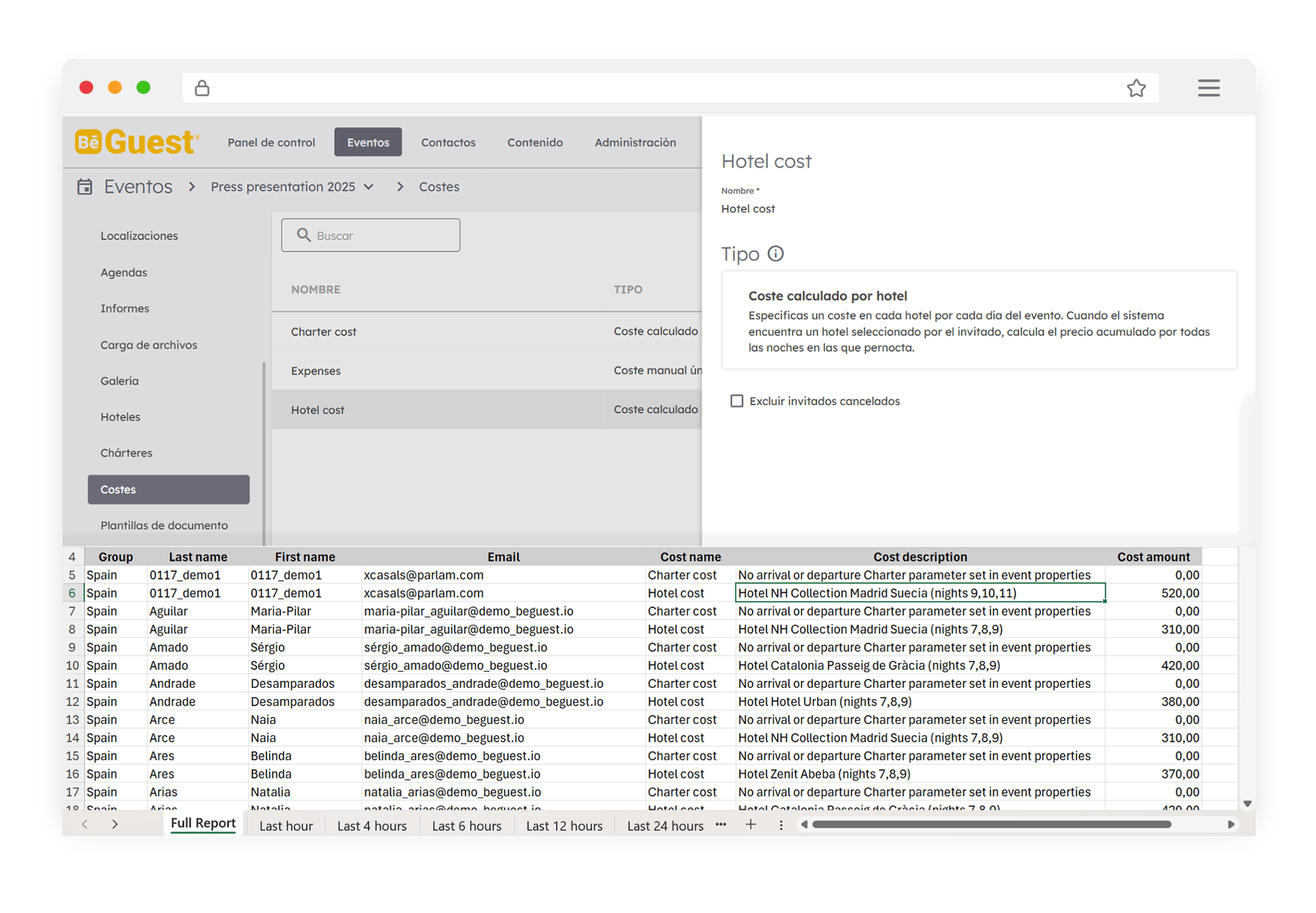 Control y gestión de los costes de alojamiento en eventos con la plataforma BeGuest Control y gestión de los costes de alojamiento en eventos con la plataforma BeGuest