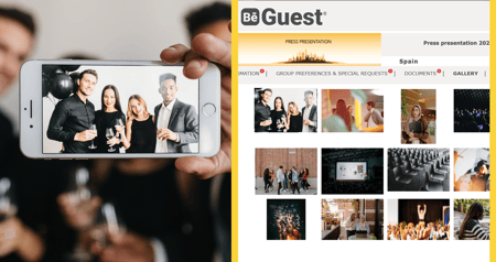 Share event photos with attendees using BeGuest’s event management platform Share event photos with attendees using BeGuest’s event management platform