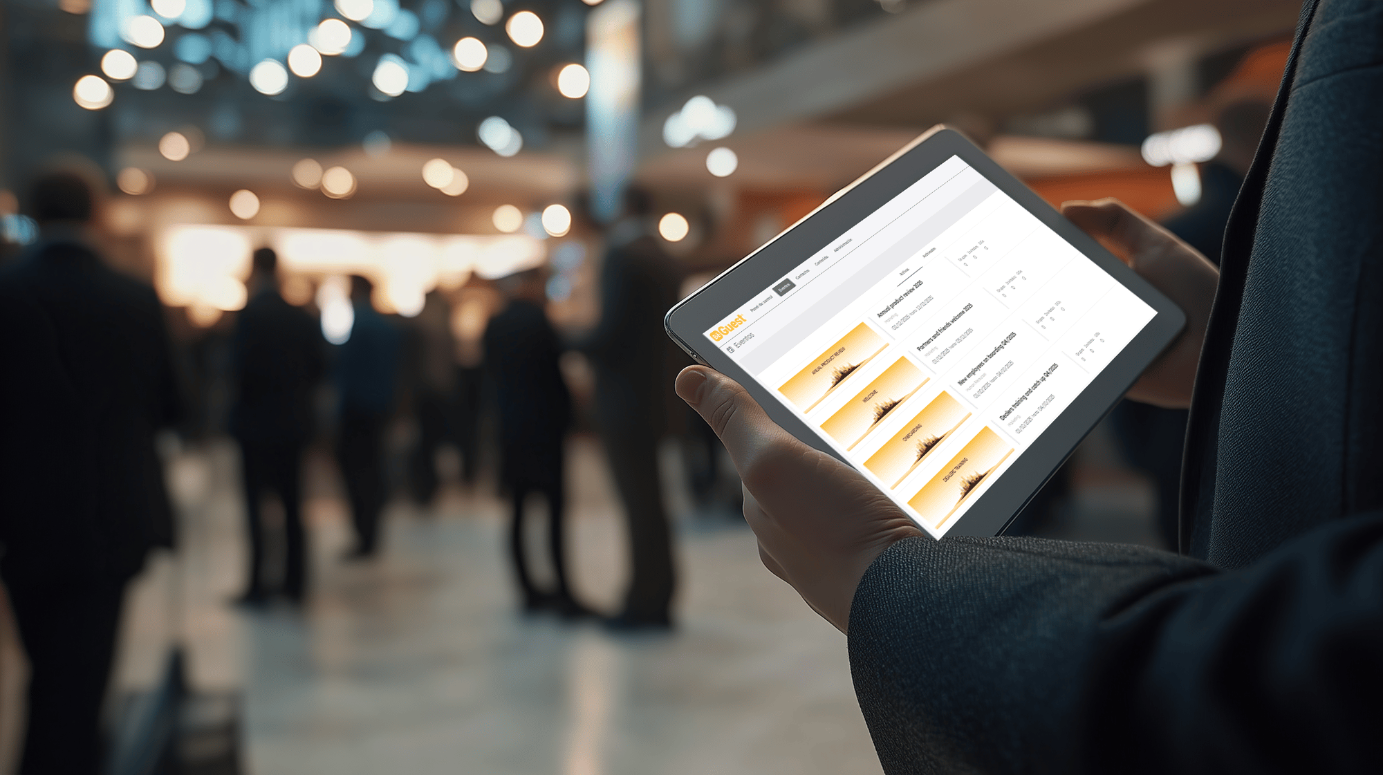 Editar formularios de eventos en tiempo real desde cualquier dispositivo con BeGuest Editar formularios de eventos en tiempo real desde cualquier dispositivo con BeGuest
