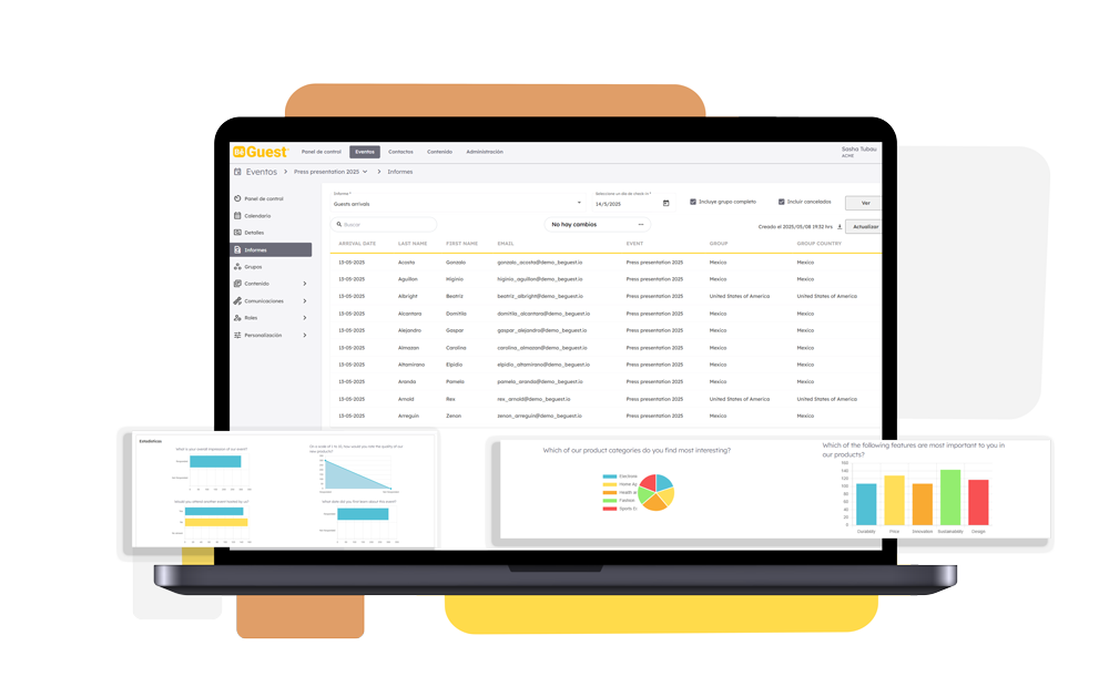 Plataforma BeGuest con tecnología moderna para eventos que optimiza procesos y mejora resultados Plataforma BeGuest con tecnología moderna para eventos que optimiza procesos y mejora resultados