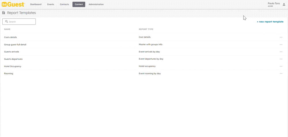Access ten customizable report models in BeGuest to analyze event data and create detailed reports Access ten customizable report models in BeGuest to analyze event data and create detailed reports