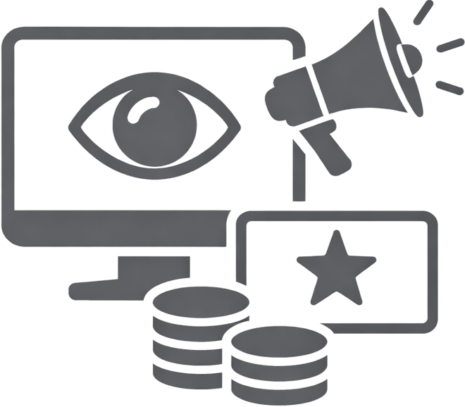 Visibilidad directa para patrocinadores