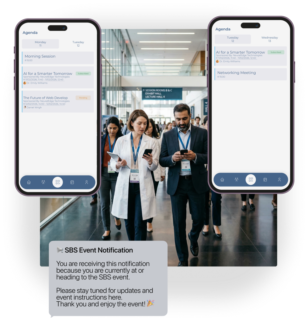 Private document repository for medical congresses