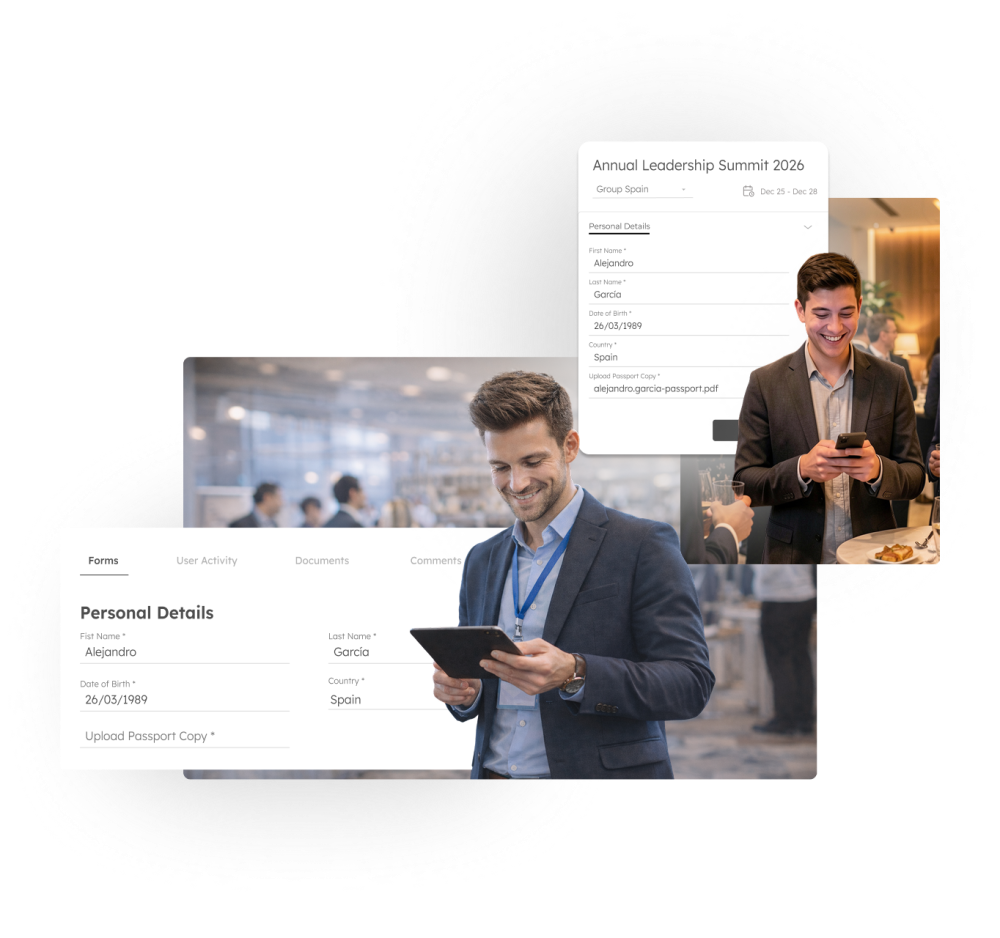 Creación de formularios online para eventos con recogida de datos de invitados sencilla